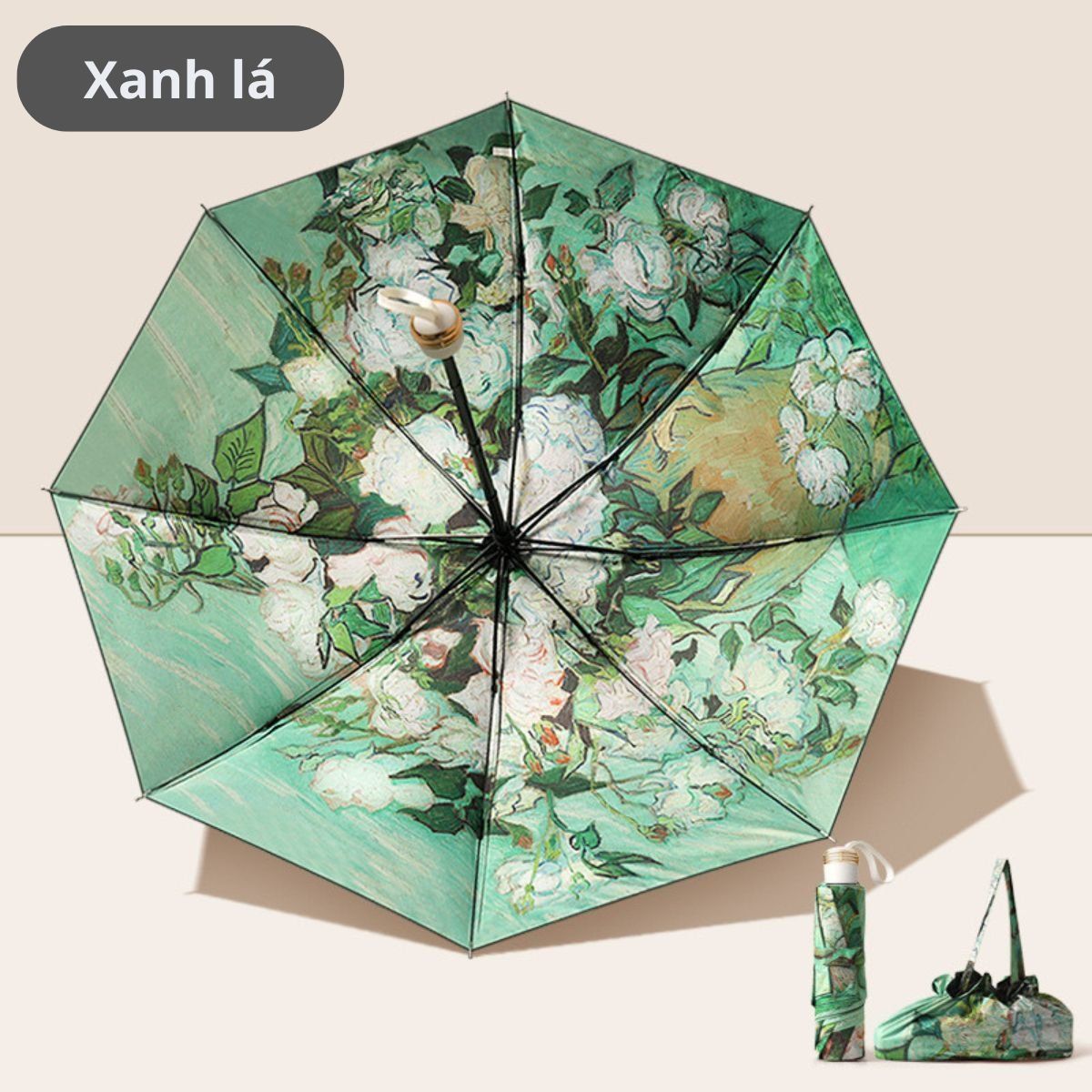 Ô dù 3 lớp UV kèm túi đựng-ODG014