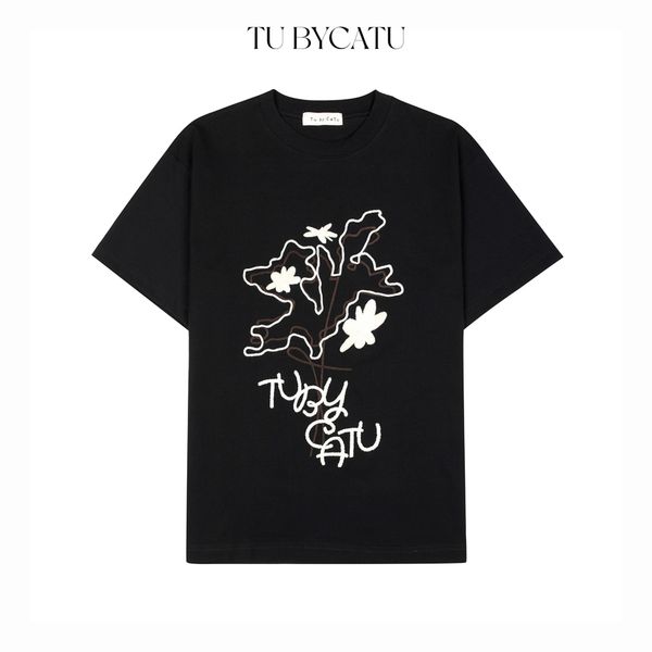 TUBYCATU | CALANTHA BLACK/ BEGIE TEE