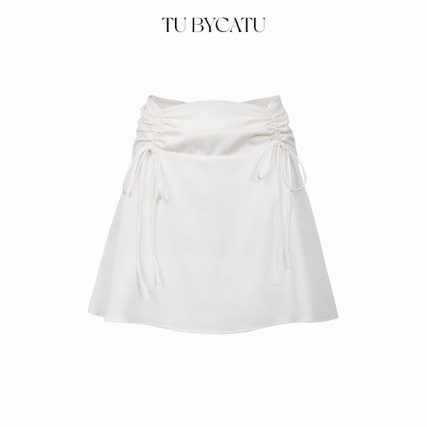 TUBYCATU | LANI WHITE/ BLACK SKIRT