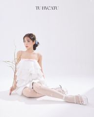 TUBYCATU | 	BELINDA WHITE DRESS