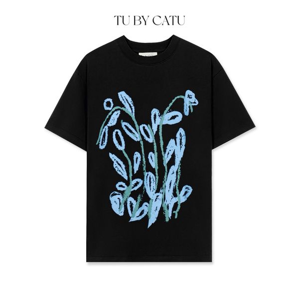 TUBYCATU | BLACK TULIP TEE