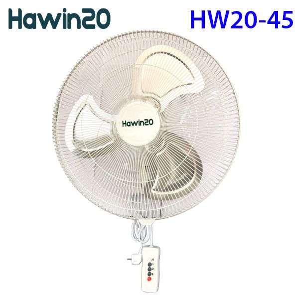 [Hỏa tốc] Quạt treo công nghiệp Hawin20 HW20-45 - 140w ( Đen / Trắng)