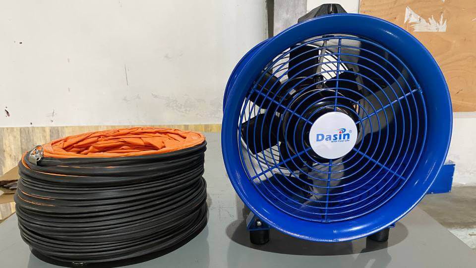 Quạt thông gió di động Dasin KIN-300 - 265w (220V/380V)