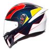 K1 AGV E2205 MULTI ASIA FIT PITLANE BLUE RED/YELLOW