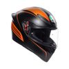 K1 AGV E2205 MULTI ASIA FIT WARMUP MATT BLACK/ORANGE