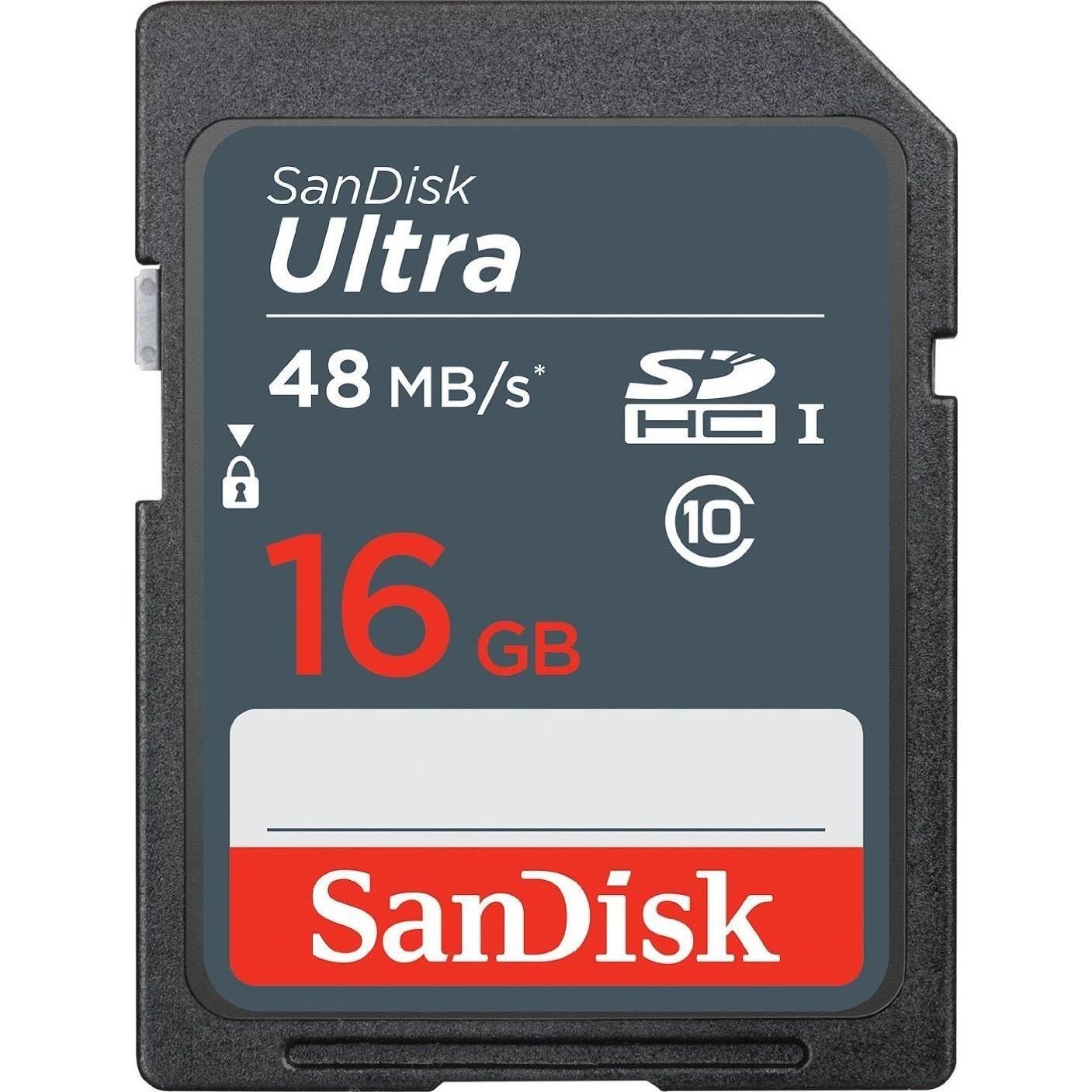 Sandisk SDHC Class 10 16gb 320x ( 48mb/s )