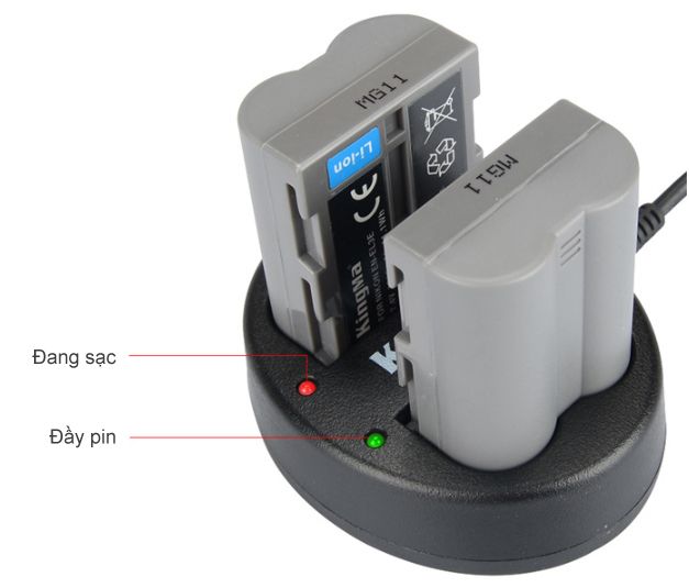 Sạc pin máy ảnh KingMa EN_EL3E