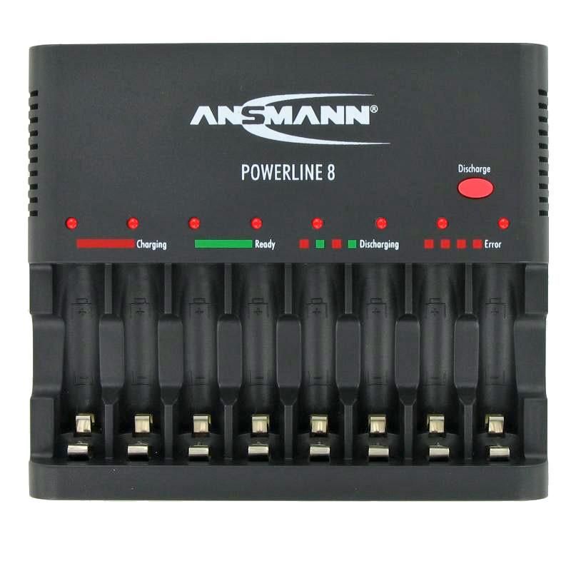  Bộ sạc 8 Pin AA,AAA Ansmann Powerline 8 