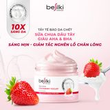  Tẩy tế bào da chết Besilki Sữa chua Dâu Tây 280ml 