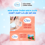  Kem trị thâm nách Cléo - thổi bay thâm nách - sáng da tự tin 35g 