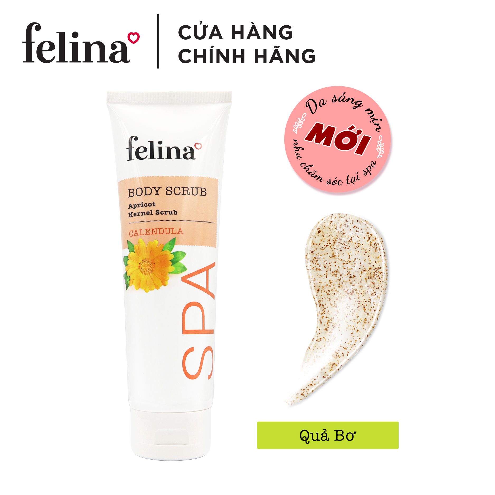 Gel tẩy tế bào da chết chiết xuất Hoa Cúc Calendula 300ml