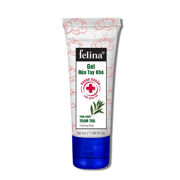 Gel rửa tay khô Felina 50ml_Hương Đào