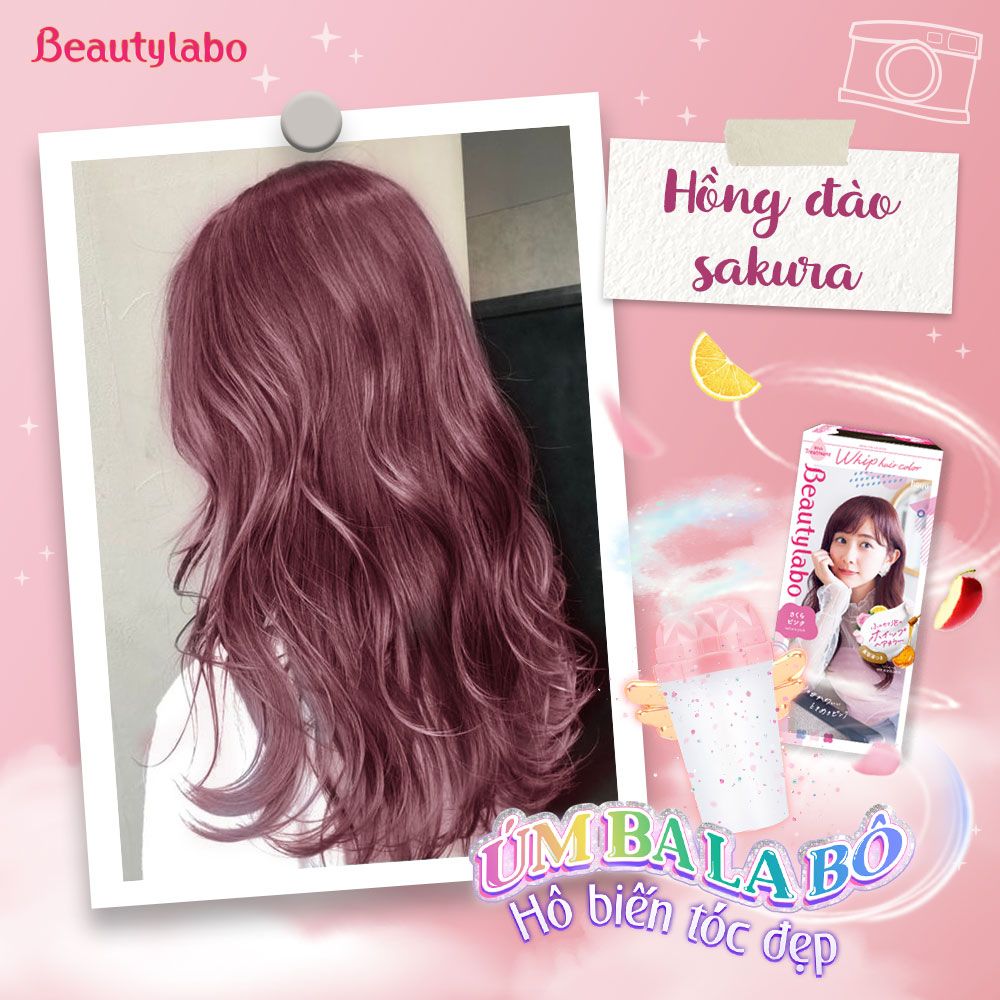  [Nhiều màu] Nhuộm tạo bọt Beautylabo Whip 125ml – Whip Hair Color Nhật Bản, nhiều màu 