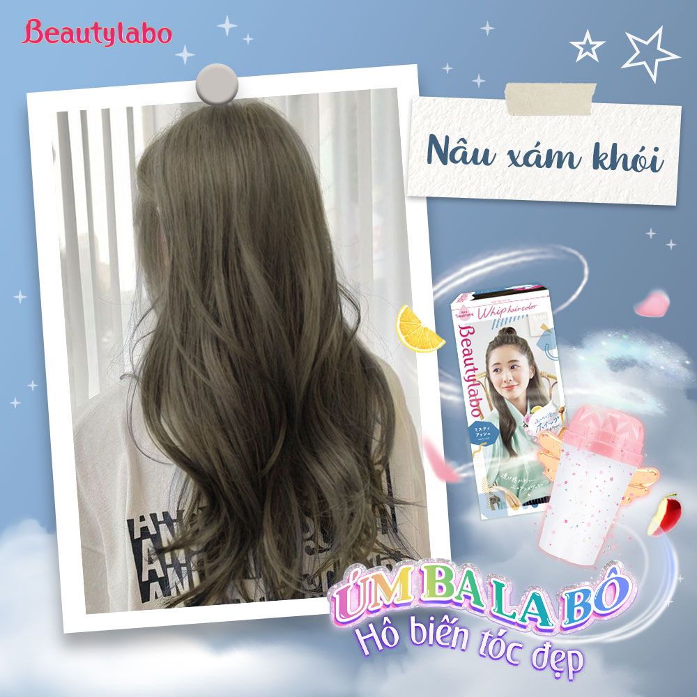  [Nhiều màu] Nhuộm tạo bọt Beautylabo Whip 125ml – Whip Hair Color Nhật Bản, nhiều màu 