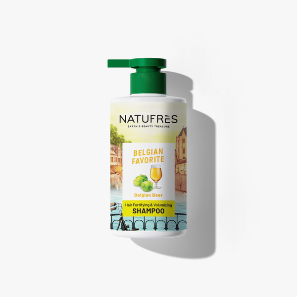 DẦU GỘI NATUFRES BELGIAN FAVORITE - Chiết xuất bia Bỉ
