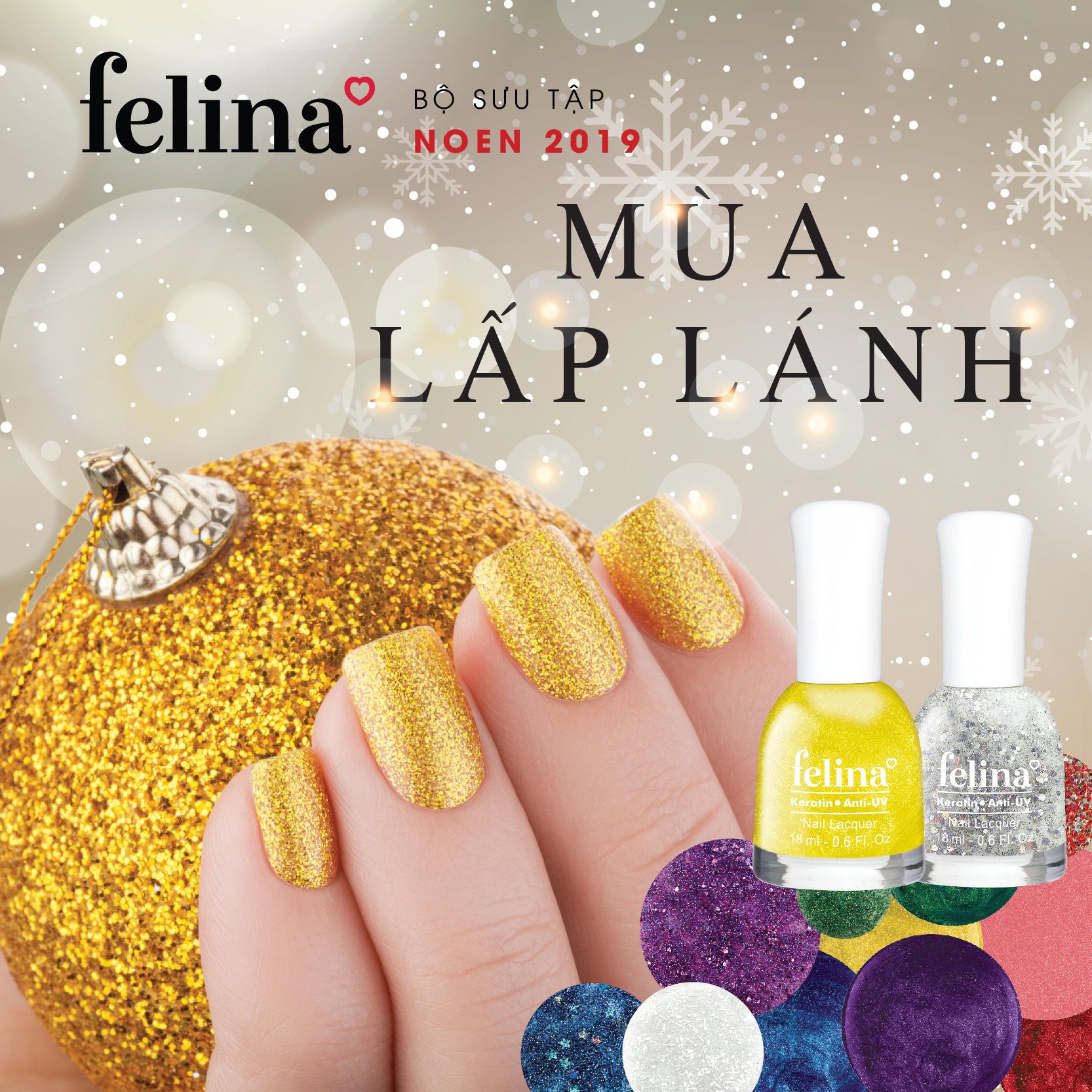 Bộ sưu tập Giáng Sinh 2019 - Mùa Lấp Lánh