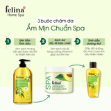  [NEW] Kem tắm tẩy tế bào chết body Felina Home Spa 200g từ bơ nghiền nguyên trái giúp da sạch sâu, ẩm mịn 