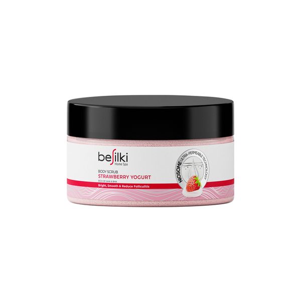Tẩy tế bào da chết BeSilki Sữa chua Dâu Tây