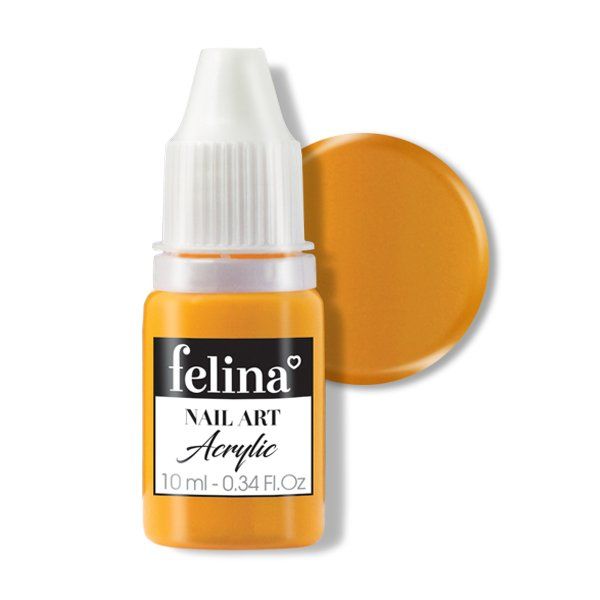 Bột vẽ Felina Màu Vàng Cam - S2B02