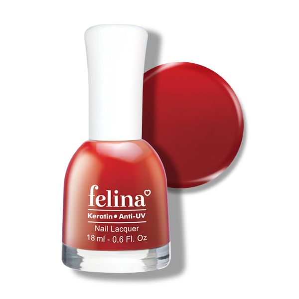  Sơn móng tay Felina Màu Cherry Đỏ - CS331 - 28 
