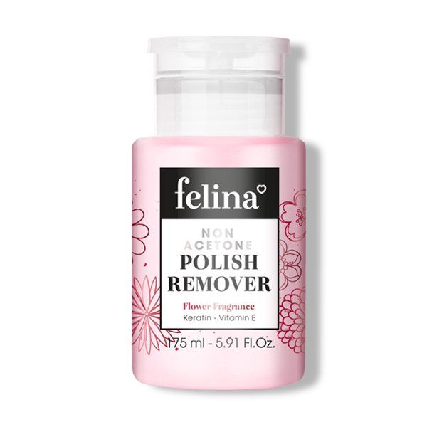 Nước chùi móng Non - Acetone Felina Hương hoa tổng hợp 175ml - NA006