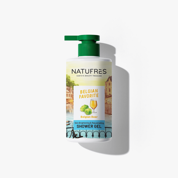 SỮA TẮM NATUFRES BELGIAN FAVORITE - Chiết xuất bia Bỉ