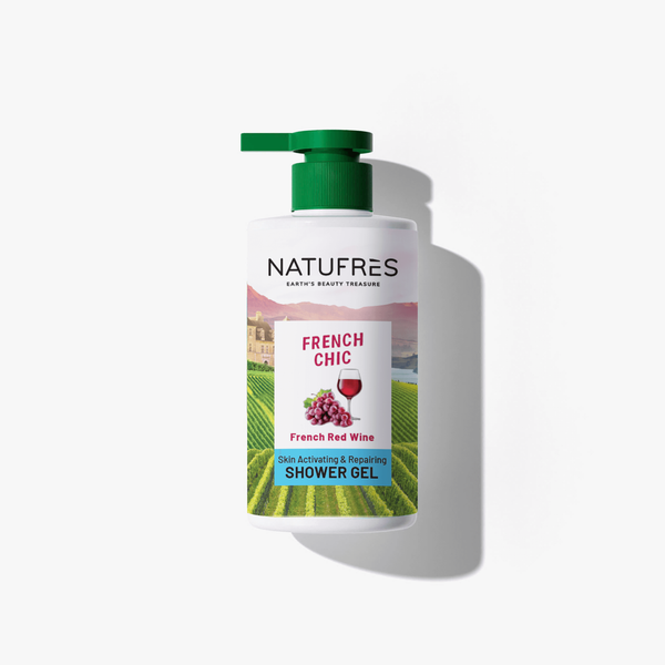 SỮA TẮM NATUFRES FRENCH CHIC - Rượu vang đỏ BORDEAUX