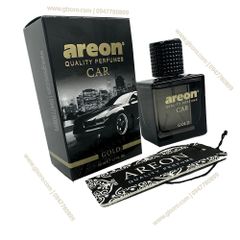 Nước hoa xe hơi cao cấp - Areon Car Perfume Gold 50ml - Sang Trọng & Nam Tính