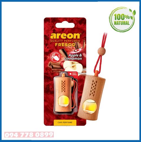 Tinh dầu treo ô tô Areon Mosaic Apple & Cinnamon – Hương Táo Quế (Dịu dẹ – Thơm mát)