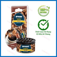 Sáp thơm tinh dầu thiên nhiên hương cà phê - Areon Ken Coffee ( Dịu Nhẹ & Tỉnh Táo )