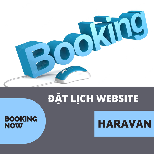 Đặt lịch trên Website Haravan