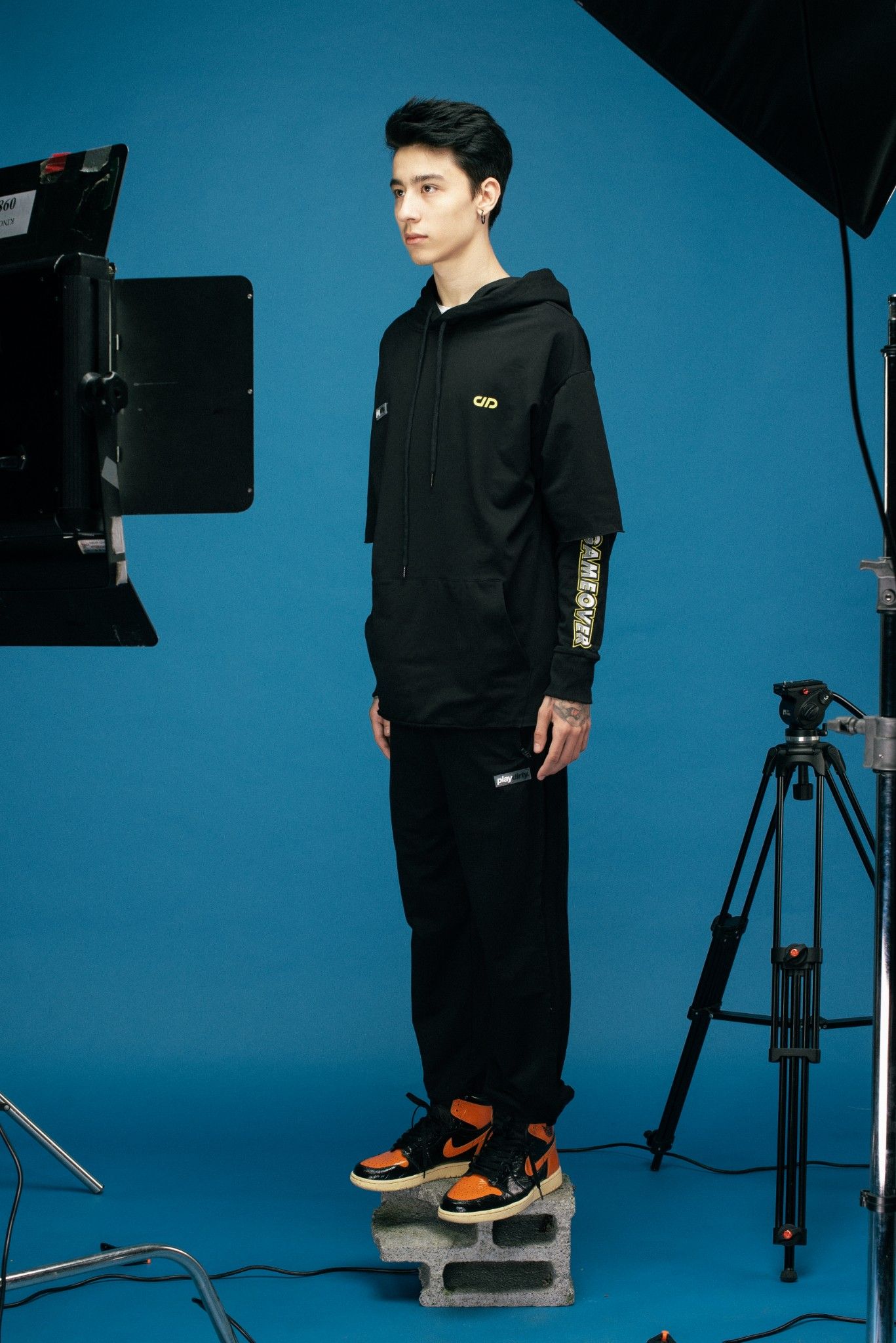 Gameover Double Layer Hoodie