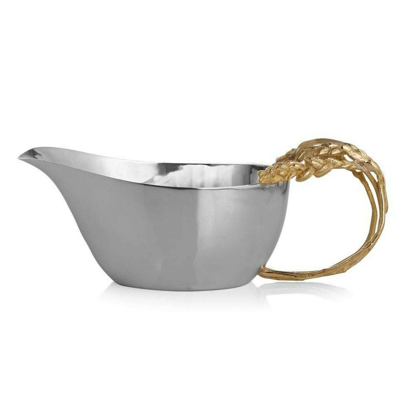 Bình đựng sốt WHEAT GRAVY BOAT, tay cầm hoa văn lúa mì