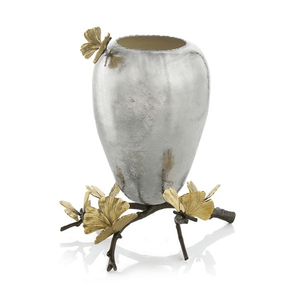 BÌNH CỠ VỪA HỌA TIẾT BƯỚM BUTTERFLY GINKO