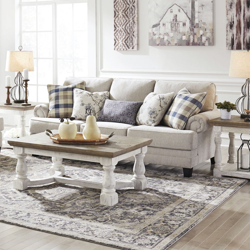 Sofa băng 3, vải, 2336.8mm W x 1016mm D x 1016mm H, linen, Vint