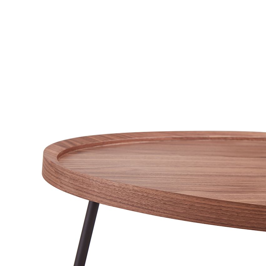 Bàn salon 120*70*35. gỗ walnut