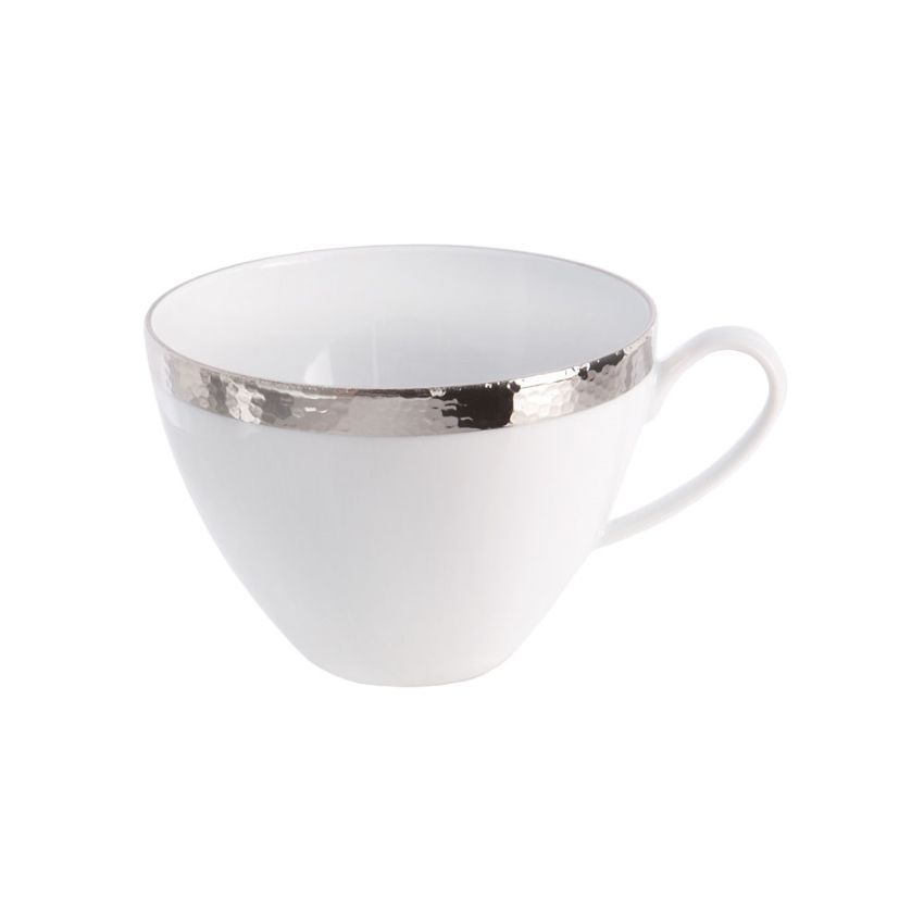 Tách trắng viền bạc