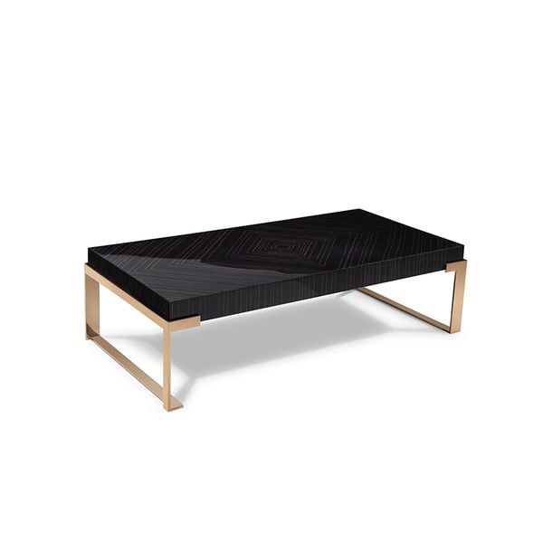 Bàn Salon Gỗ Veneer Mun Bóng Màu 2
