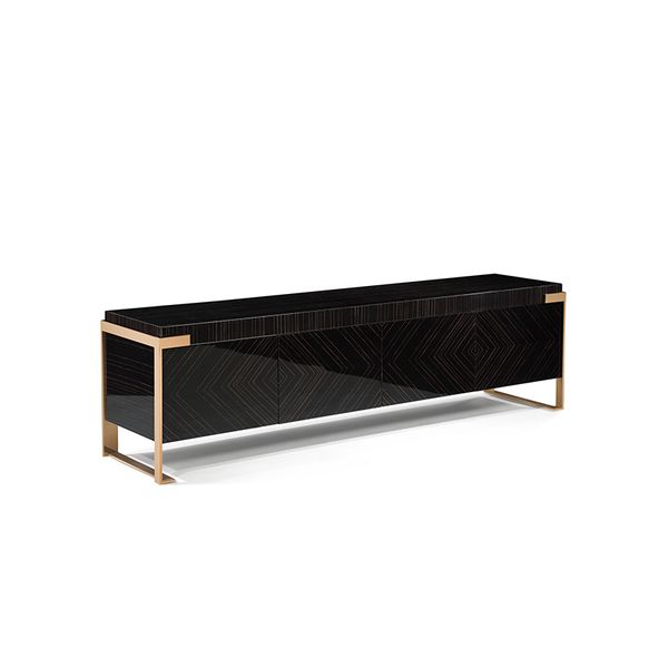 KỆ TIVI  GỖ VENEER MUN BÓNG MÀU