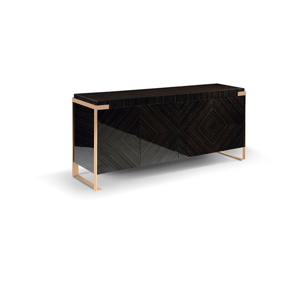 TỦ ĂN GỖ VENEER MUN BÓNG MÀU