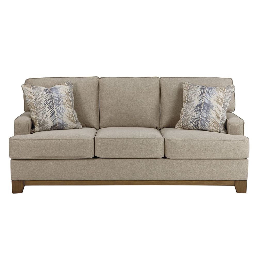 Sofa, Vải, băng 3, 2057W*1016D*965H, Pebble, Tradi