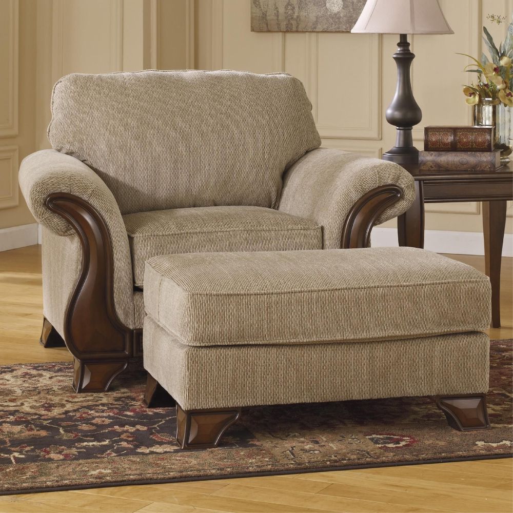 Sofa, Vải, băng 2, 1727.2mm W x 1016mm D x 990.6mm H, màu Barley, Tradi