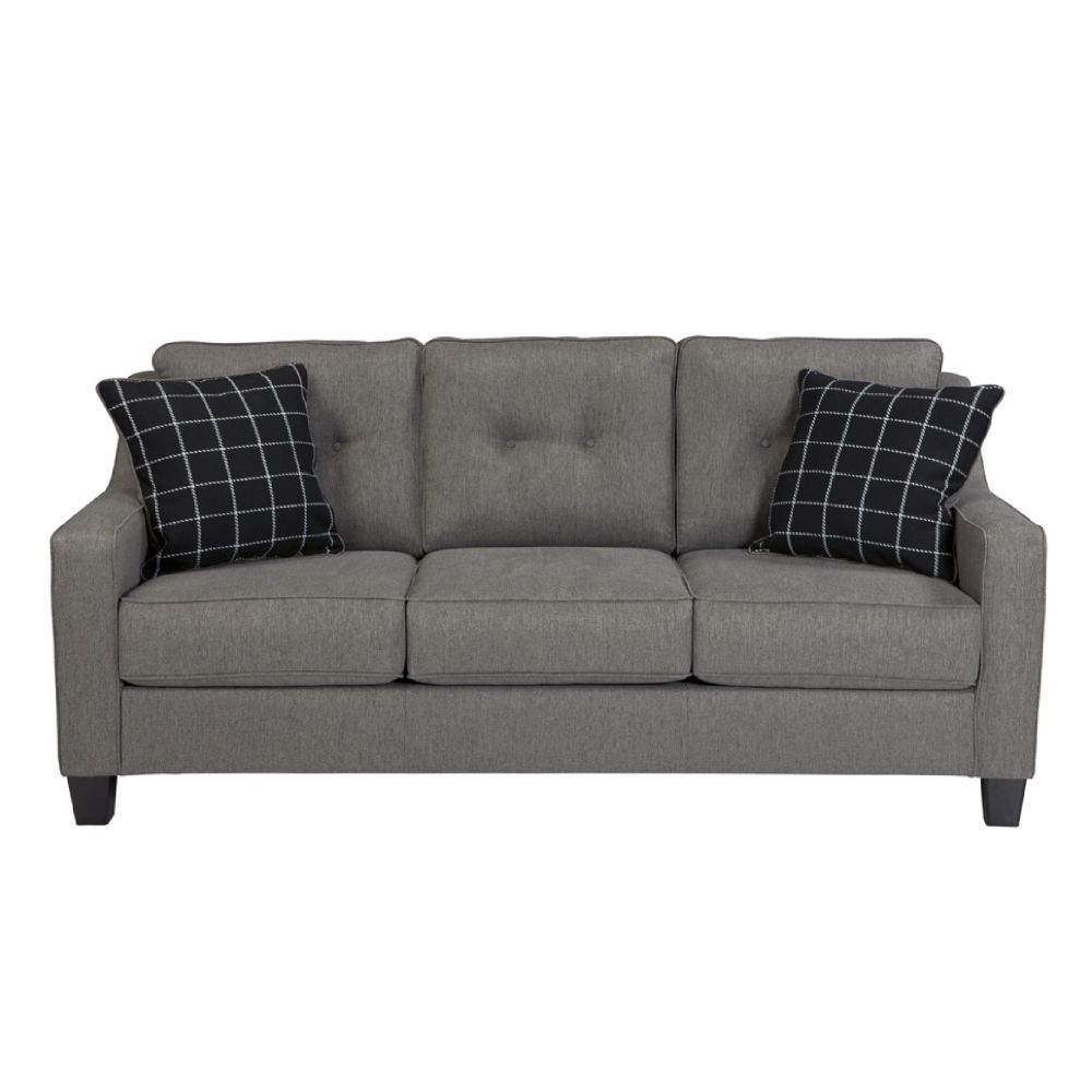 Sofa, Vải, băng 3, 2032W*965D*965H, màu than, Contemp