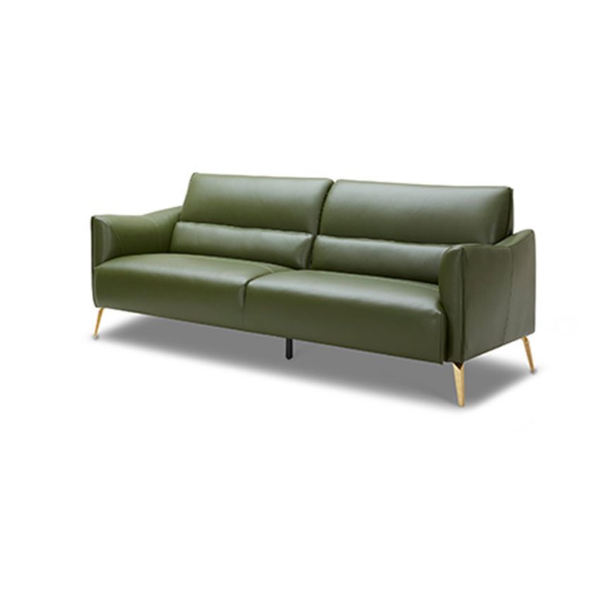 Sofa băng 2+3 100% da X.Rêu (NL8401/S) chân Gold
