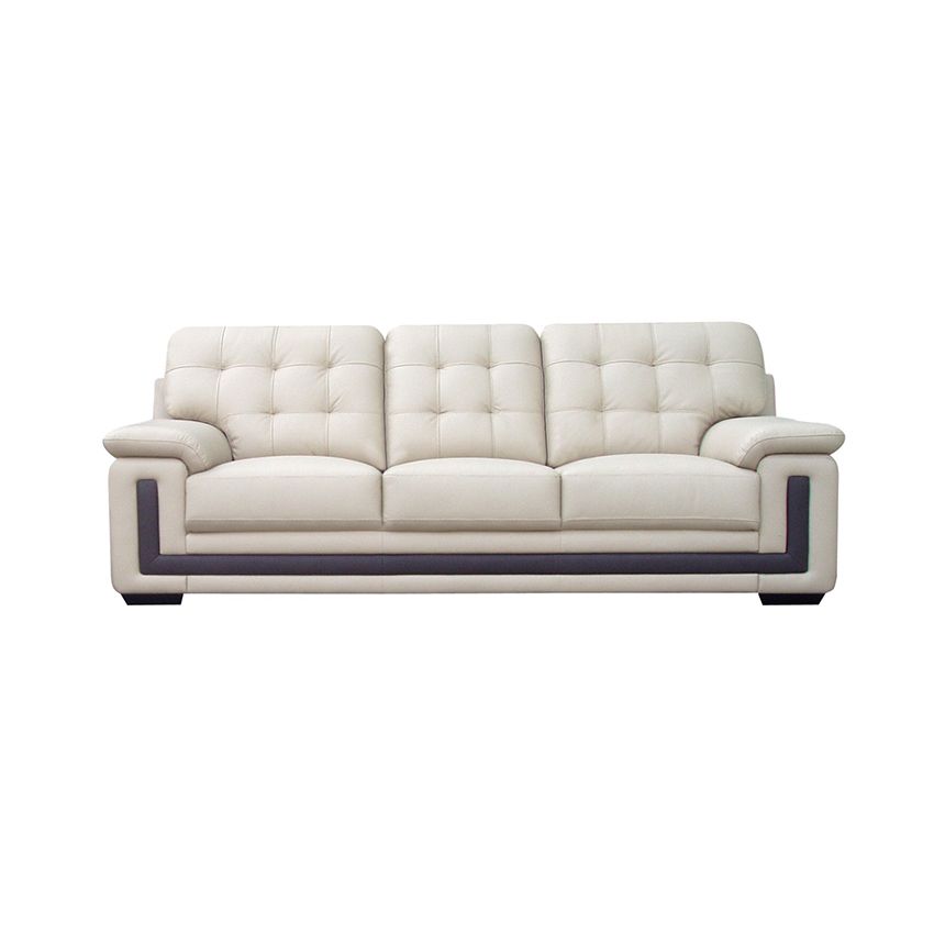 Sofa 1+1+3, 100% da 669C xám đậm