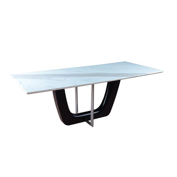 BÀN ĂN ĐÁ MARBLE JAZZ WHITE