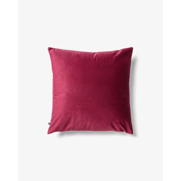 Gối JOLIE, 45*45cm, bọc vải nhung màu burgundy