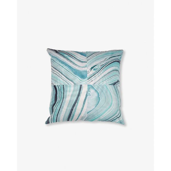 Gối JAYLENE, 45*45cm, vải màu xanh