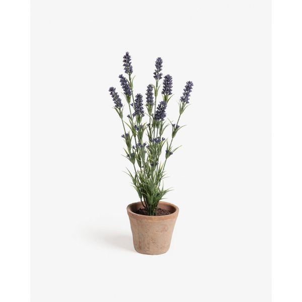 Bình hoa lavender giả