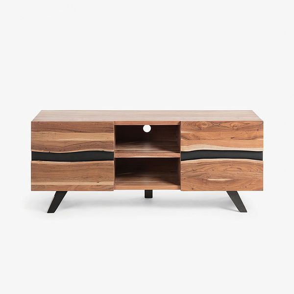 Kệ Tivi IRVIN, 160*65cm, bằng kim loại và gỗ cây keo